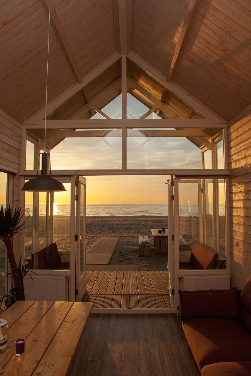 Surf En Beach Strandhuisjes Katwijk aan Zee Kültér fotó