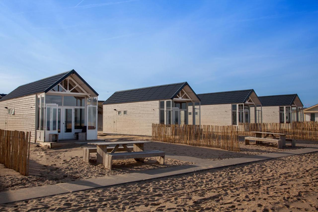 Surf En Beach Strandhuisjes Katwijk aan Zee Kültér fotó